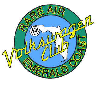 Rare Air Emerald Coast Volkswagen Club logo